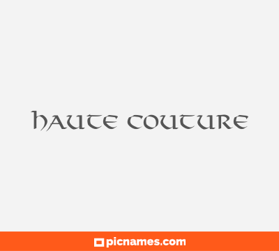 Haute Couture